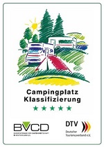 Logo BVCD/DTV-Campingplatzklassifizierung